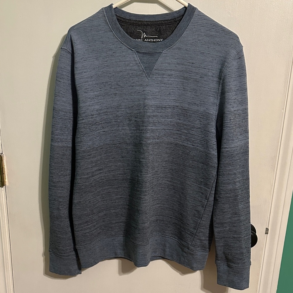 Marc Anthony Luxury  Slate‎ Crewneck Sweatshirt size medium